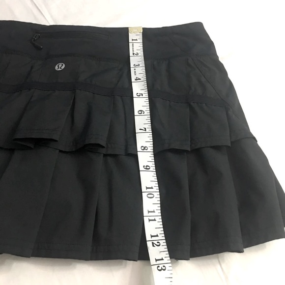 Lululemon Run Pace Setter Skirt Black - Picture 15 of 17